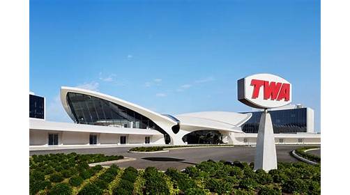 The TWA Hotel at JFK, set in the 1962 TWA Flight Center