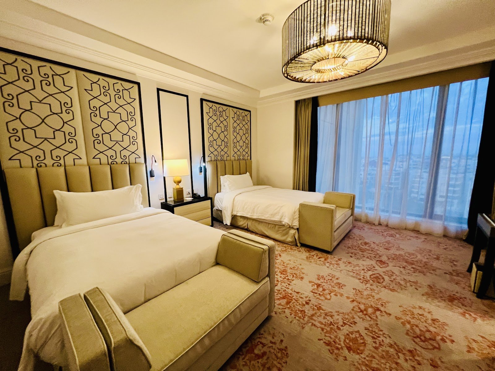 The St. Regis Amman tower above the 5th Circle