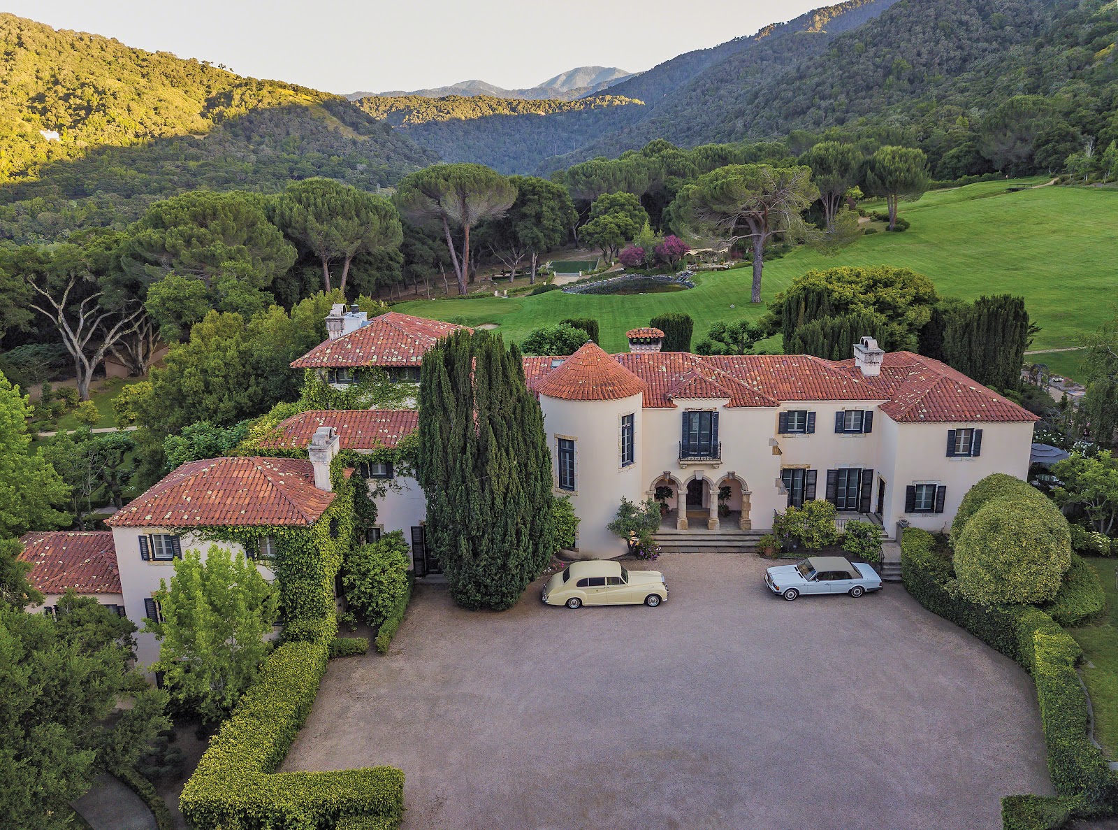 The chateau at Stonepine Estate, Carmel Valley