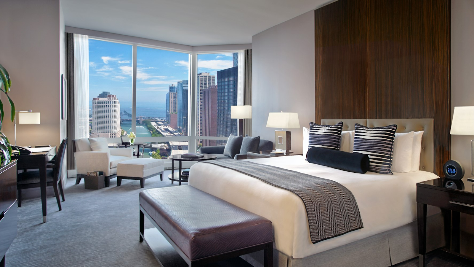 Riverfront tower of Trump International Hotel and Tower Chicago