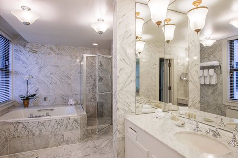 Guest room at Hotel Cleveland