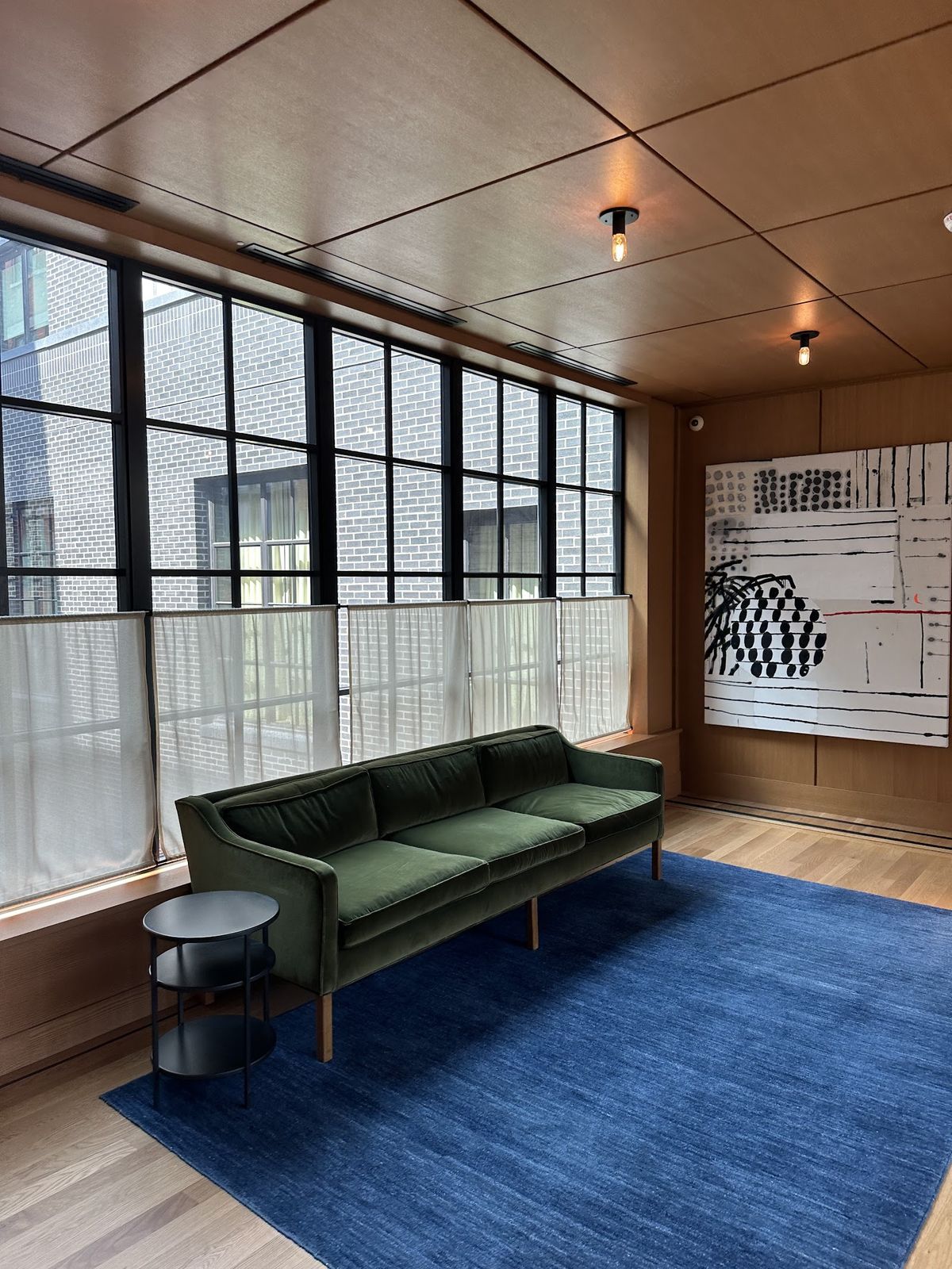 The Shinola Hotel interior on Woodward Avenue, Detroit