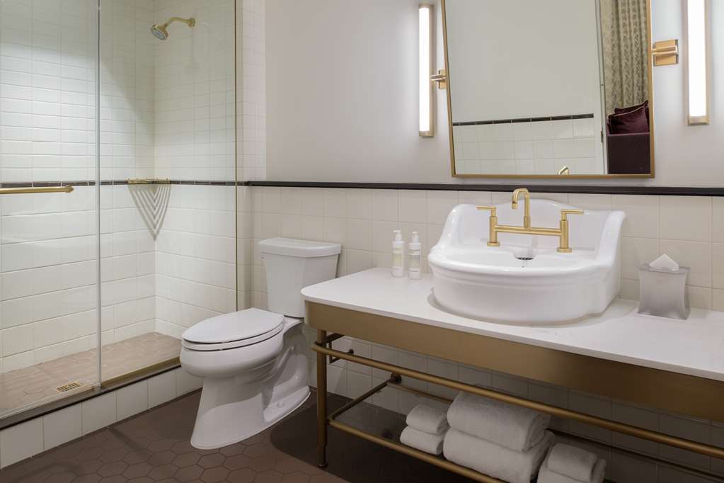 Design-led room at 21c Museum Hotel Kansas City