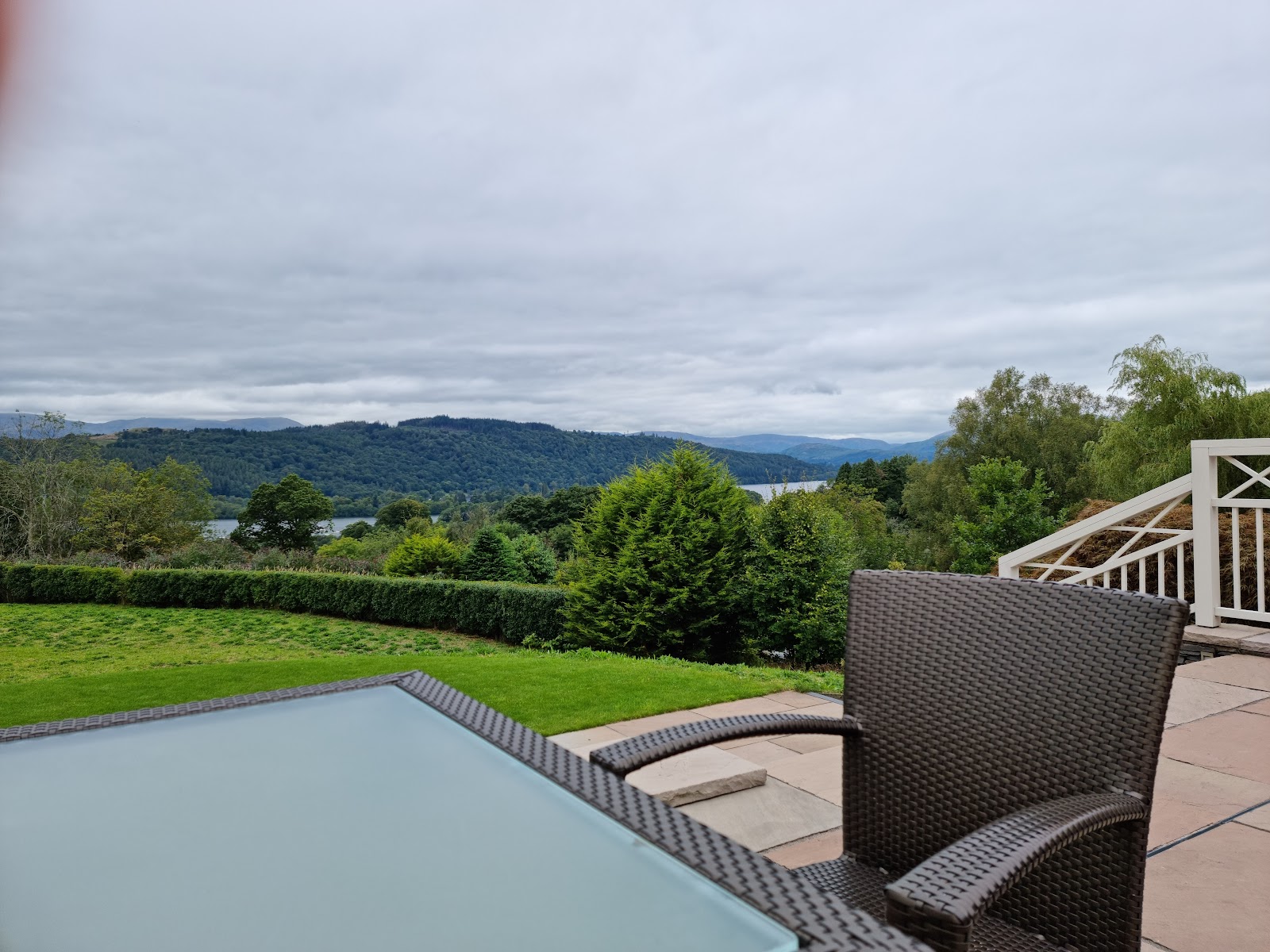 Lake-view room at Linthwaite House