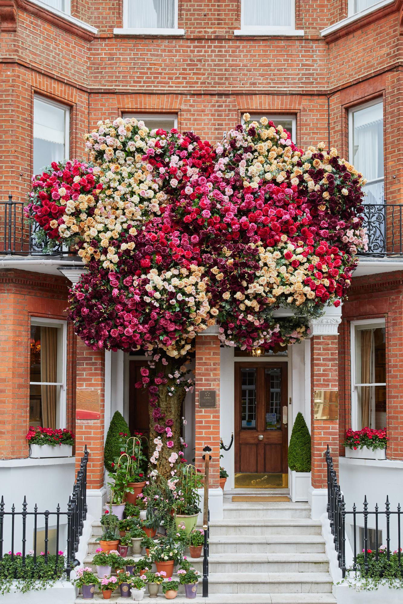 Egerton House Hotel townhouse exterior on Egerton Terrace in Knightsbridge, London