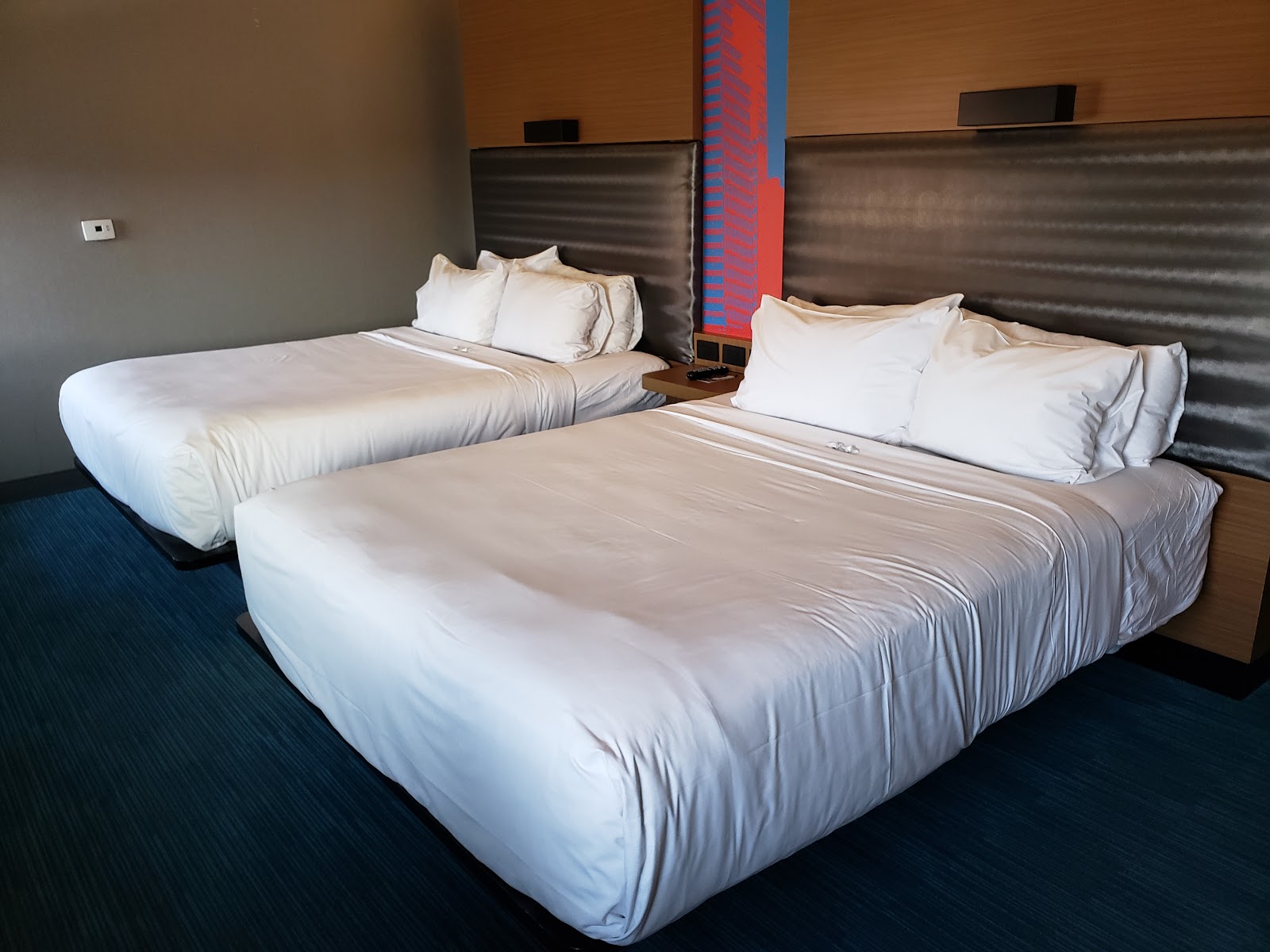 Loft-style room at Aloft Milwaukee Downtown