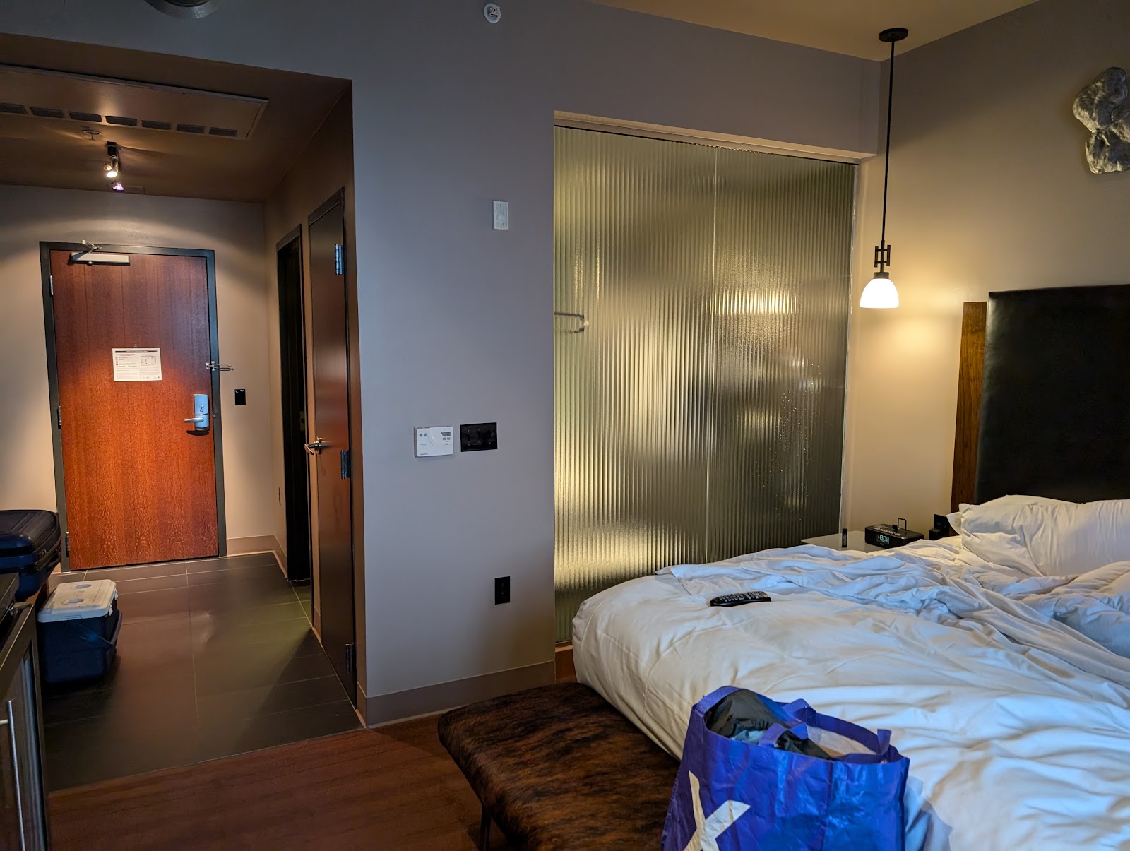 Loft room at The Iron Horse Hotel, Milwaukee