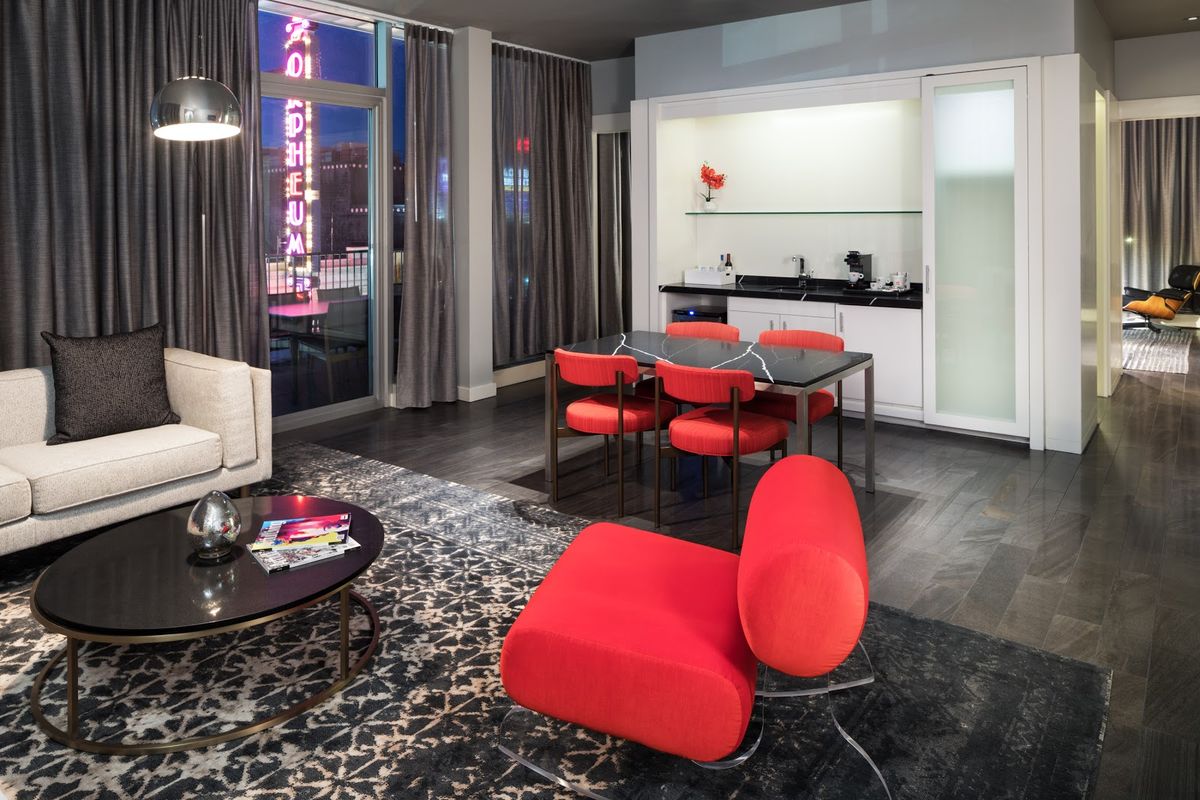 The Chambers Hotel design interior, Minneapolis