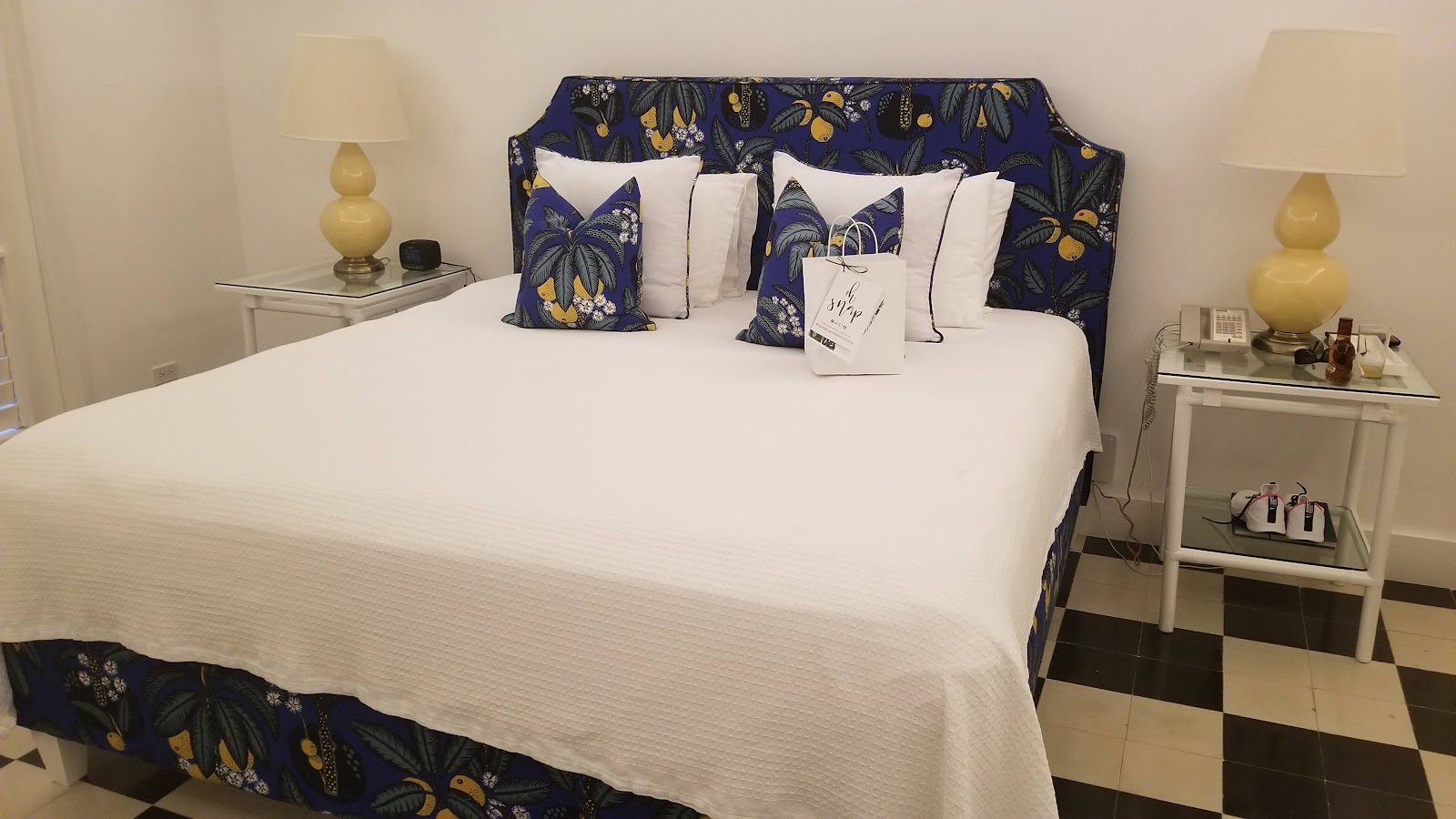Villa terrace at Round Hill Hotel and Villas, Montego Bay, Jamaica