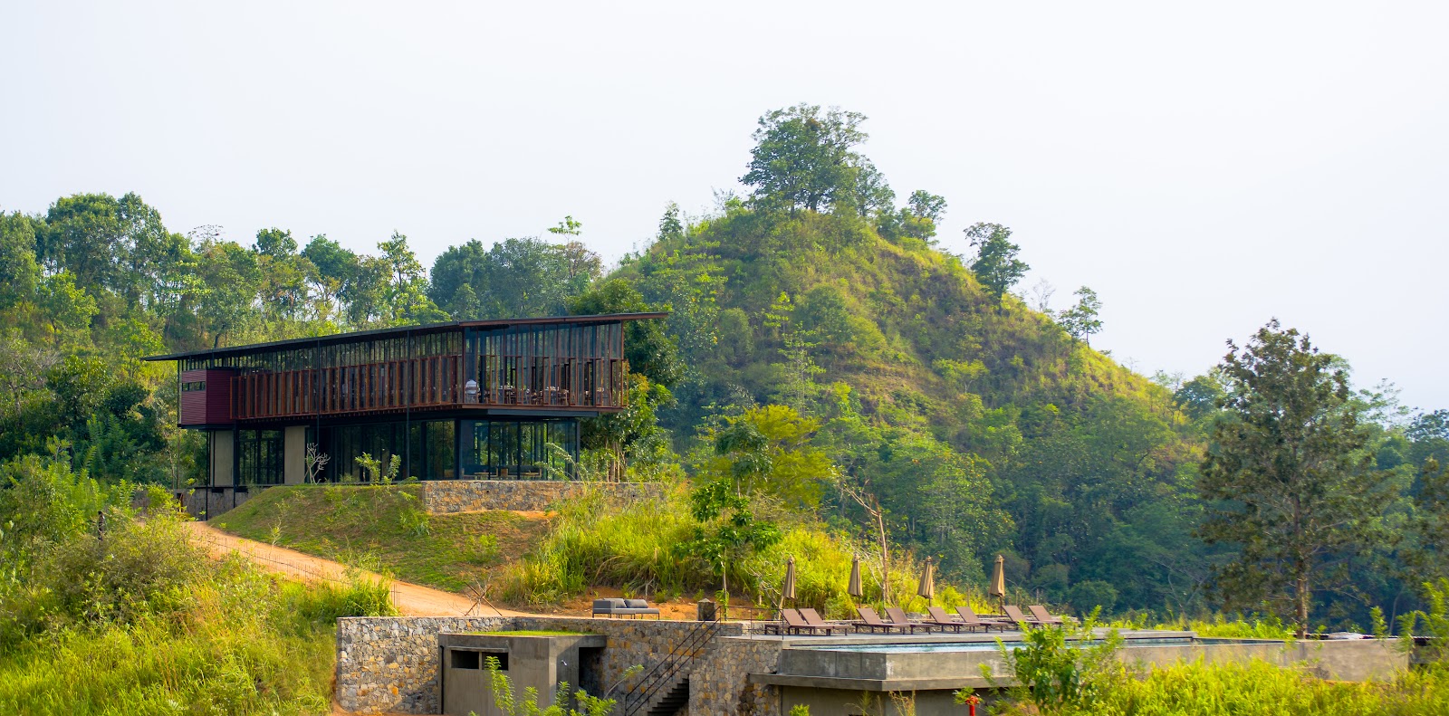 Santani Wellness Resort in the hills near Kandy, Sri Lanka