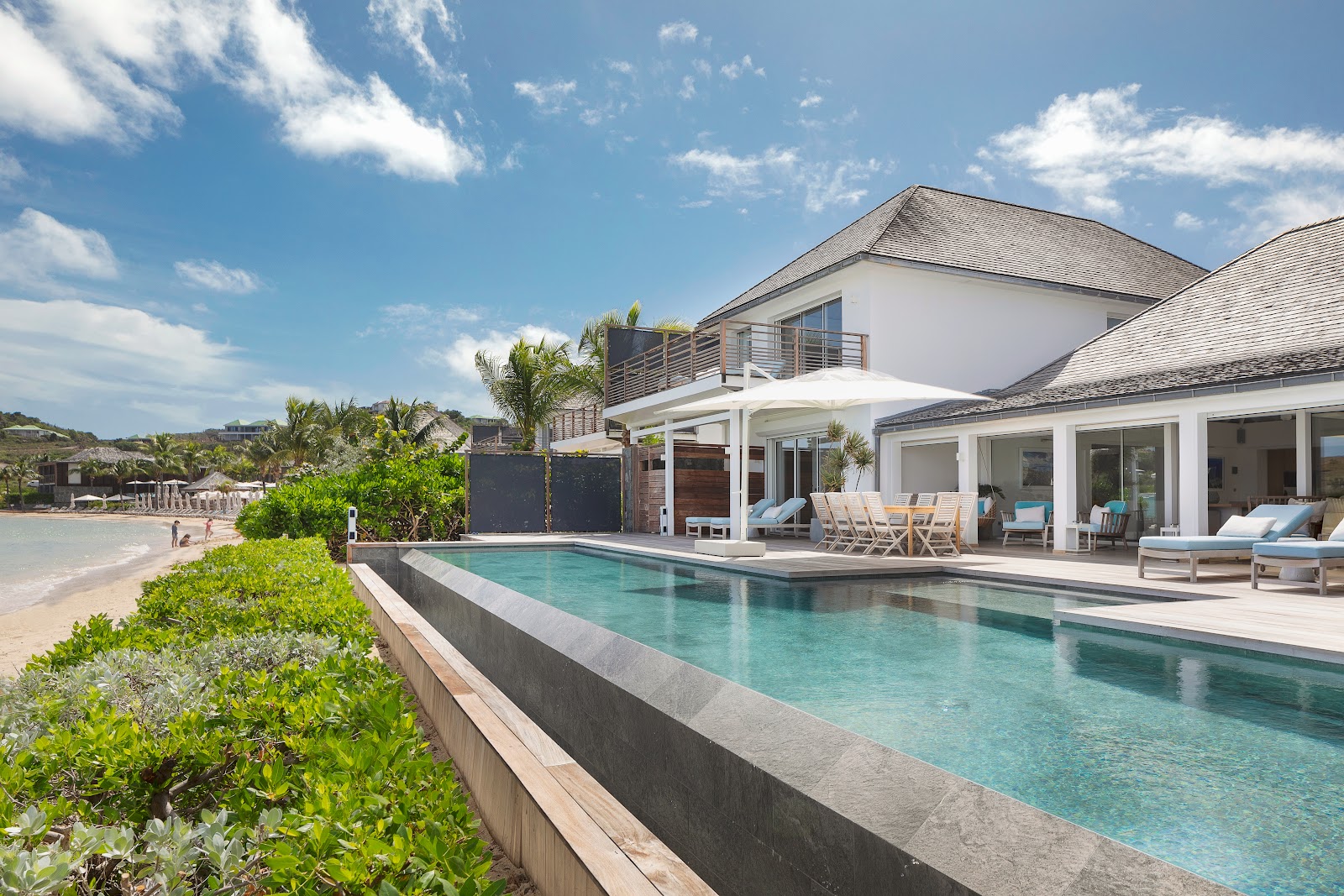 Le Barthelemy Hotel and Spa beachfront on Grand Cul-de-Sac, St. Barths