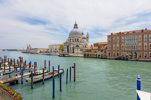 Historic palazzo hotel on Venice's Grand Canal